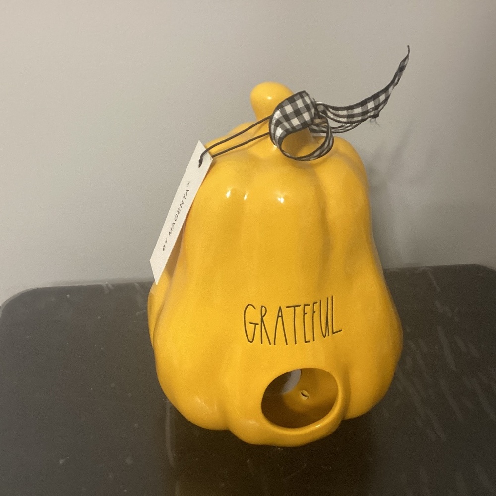 Rae Dunn grateful birdhouse